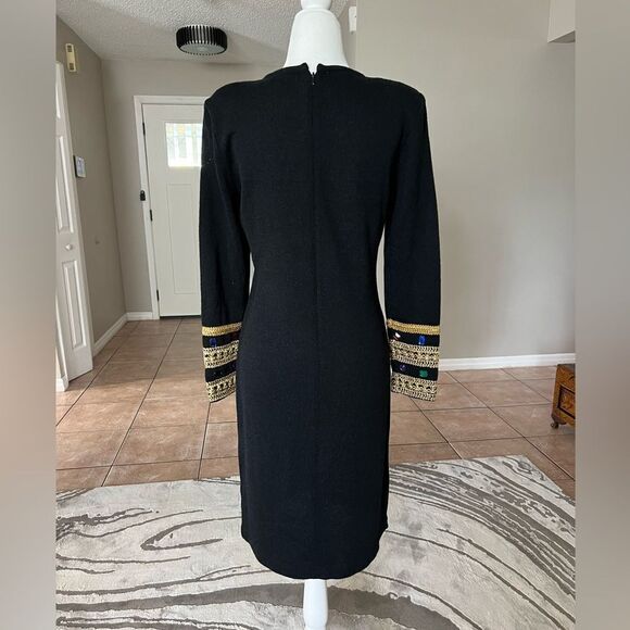 Vintage Liz Claiborne Women’s Long Sleeve Mini  Dress - Picture 5 of 13